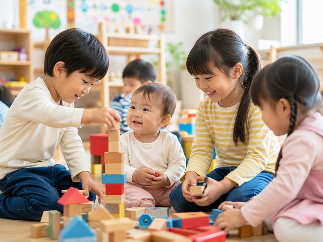 ひとりっ子でもきょうだい経験ができる！異年齢保育のススメ